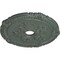 Ekena Millwork Attica with Rose Medallion (Canopies up to 4 1/2"), 26"OD x 3 3/4"ID x 1 1/2"P, Cloud Burst Crackle CM26ATCBC - alternate 3